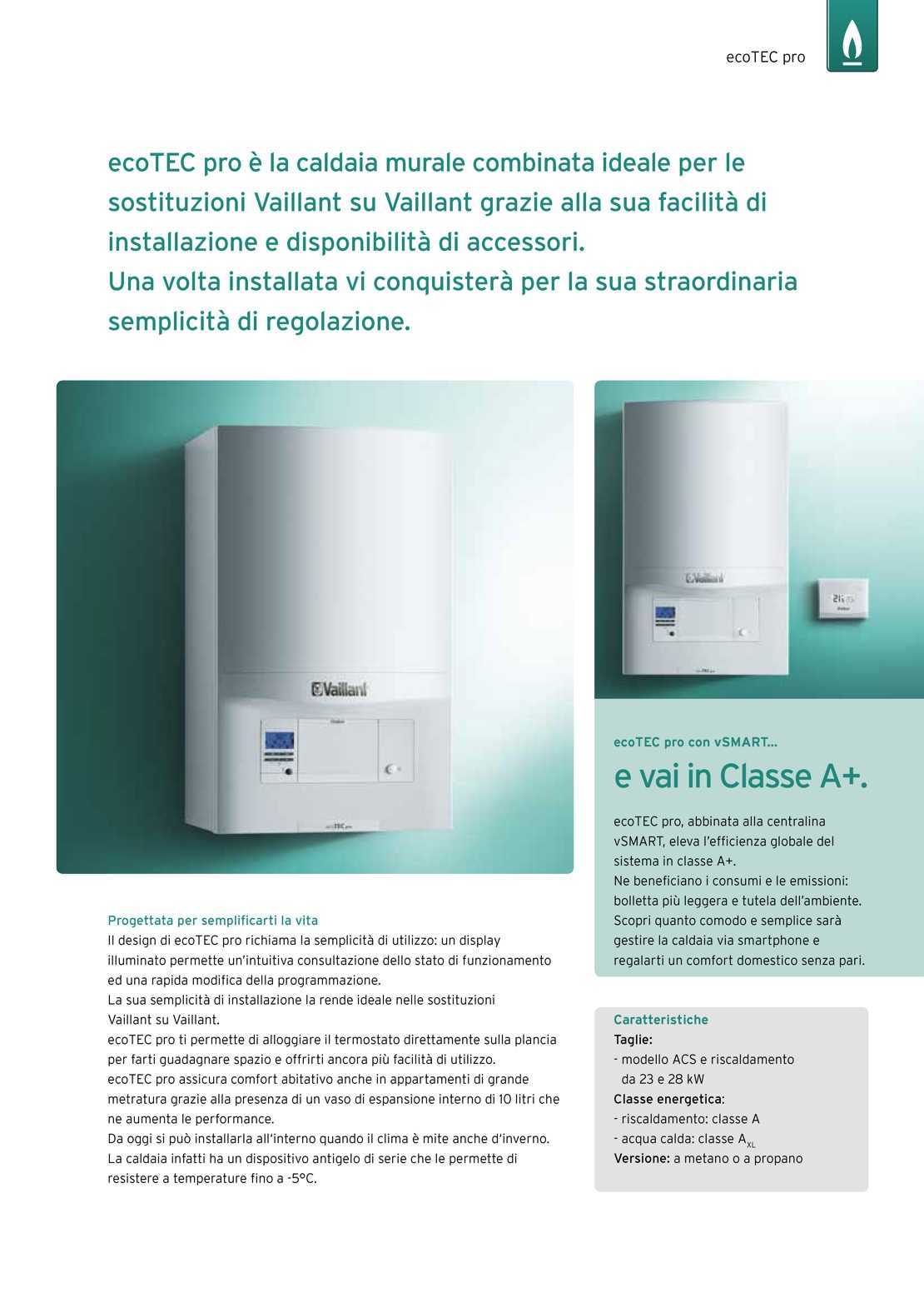 Vaillant Caldaia ecoTEC pro VMW236